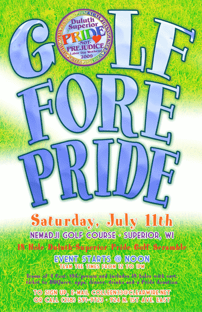 Golf Fore Pride