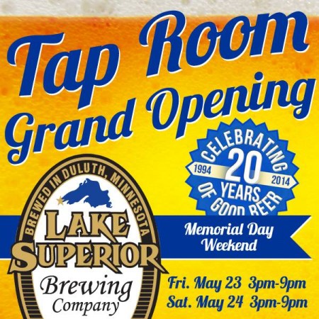 Lake Superior Brewing Tap Room Grand Opening