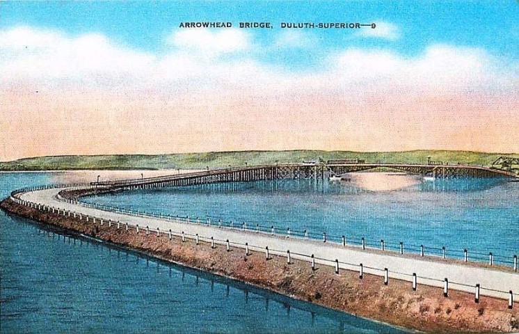 Arrowhead Bridge in the 1940s