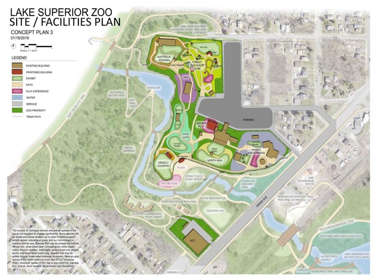 Zoo Facilities Concept Plan 3