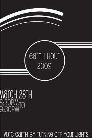Earth Hour flier 2