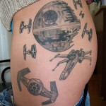 Star Wars Deathstar Tattoo by VIP Tattoo Duluth, MN