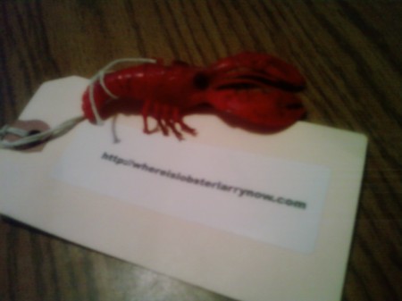 lobster larry himself