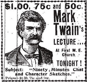 Mark Twain in Duluth