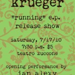 Sarah Krueger’s E.P. Release this Saturday!