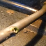 When oven coils ignite …