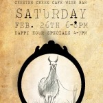 Early Bird Music at Chester Creek Cafe Saturday, February 26