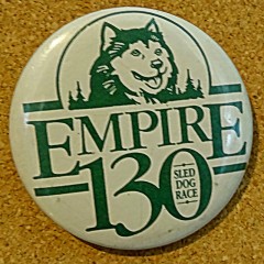 Empire 130 Sled Dog Race Button
