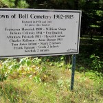Town of Bell Cemetery, 1902 to 1915