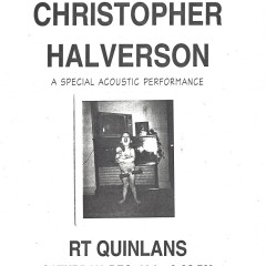 Christopher Halverson Dec 1996