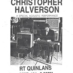 Christopher Halverson Sept 1996