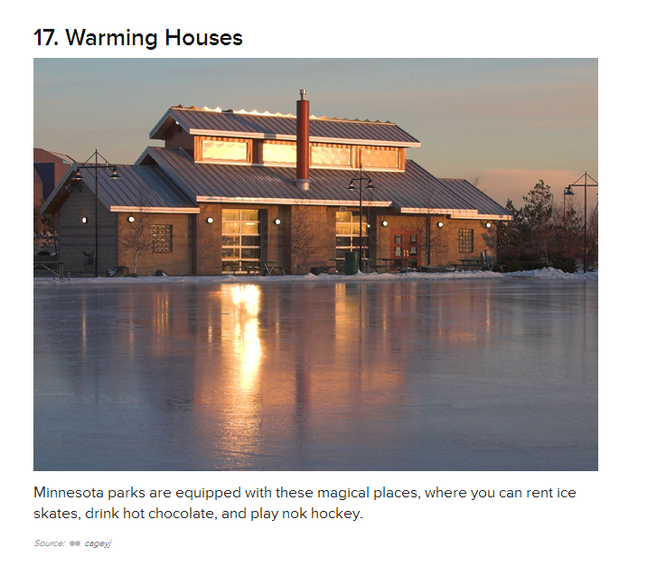 From Buzzfeed, the ultimate warming house in Duluth, MN