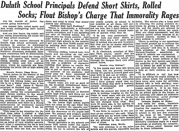 1921-Duluth-school-principals-defend-short-skirts