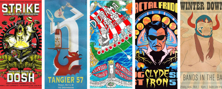 2014 Duluth Gig Posters
