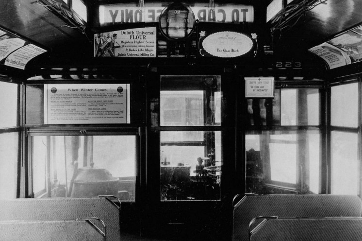 Duluth Trolley 2-Aug-1922