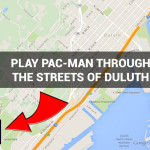 Play Pac-Man through the streets of Duluth