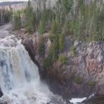 Baptism River “High Falls” Aerial View -Tettegouche State Park