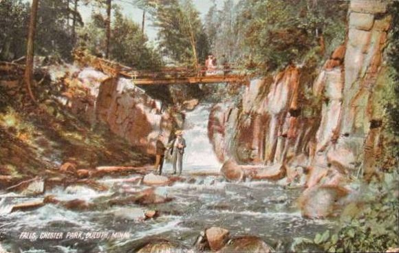 Falls at Chester Park 1909