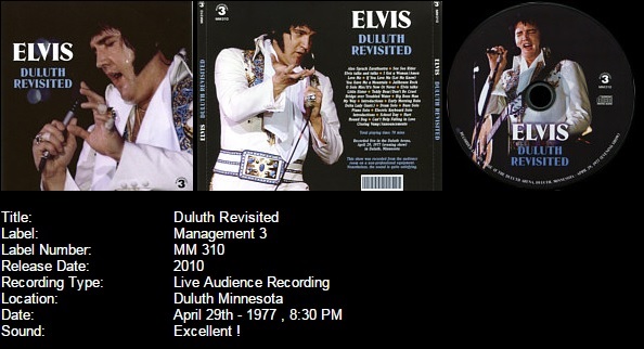 Elvis in Duluth Revisited