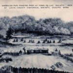 American Fur Trading Post at Fond du Lac, 1826