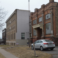 The Euclid Lodge 198 stands next to a former YMCA building on Central Avenue in West Duluth.