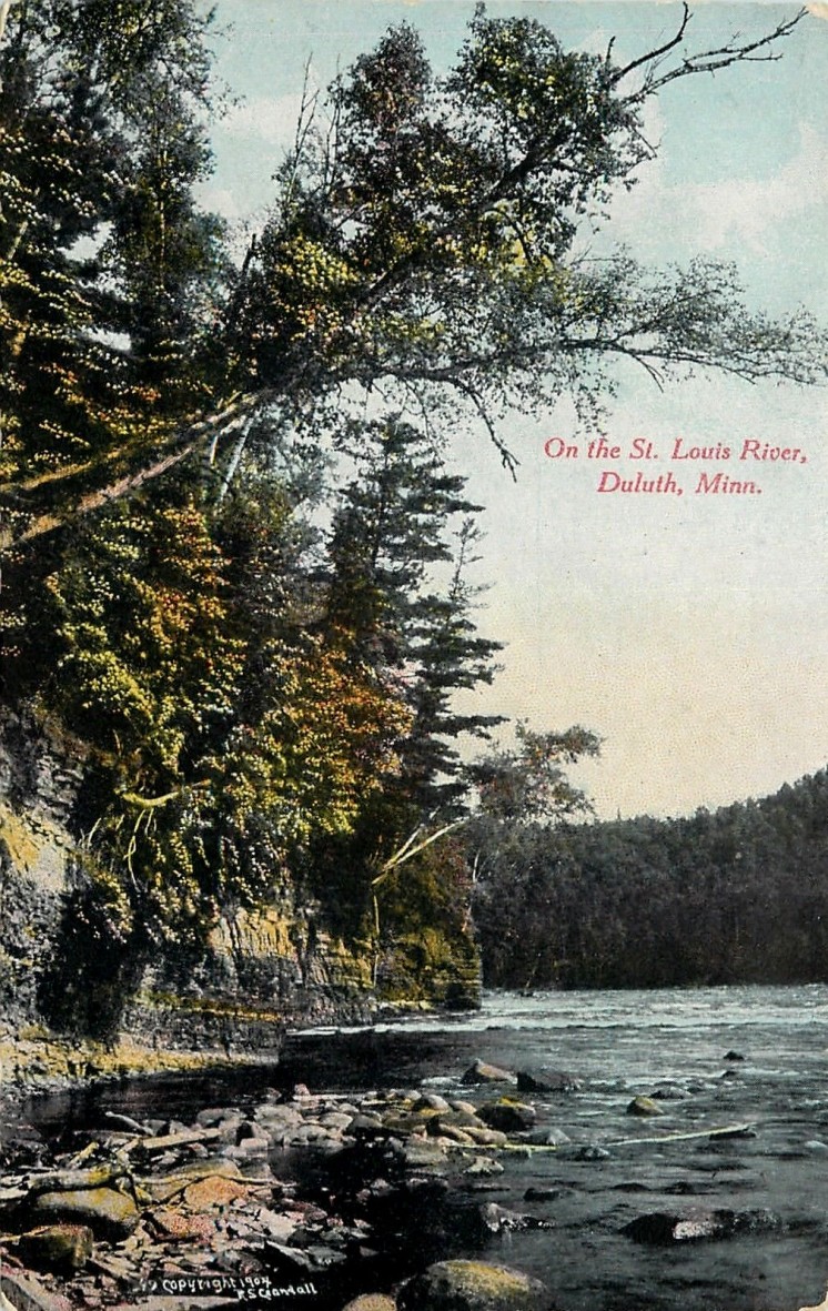 On the St. Louis River 1910