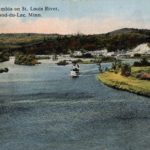 Steamer Columbia on St. Louis River near Fond du Lac