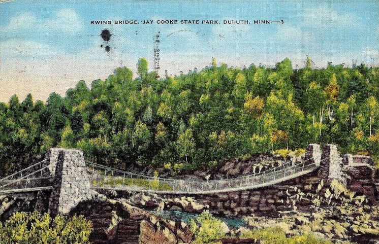 Swing Bridge 1936 - Jay Cooke State Park