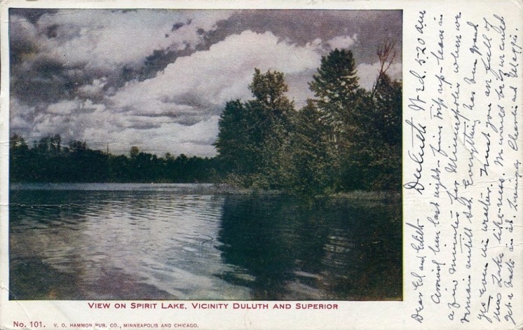 View on Spirit Lake 1907