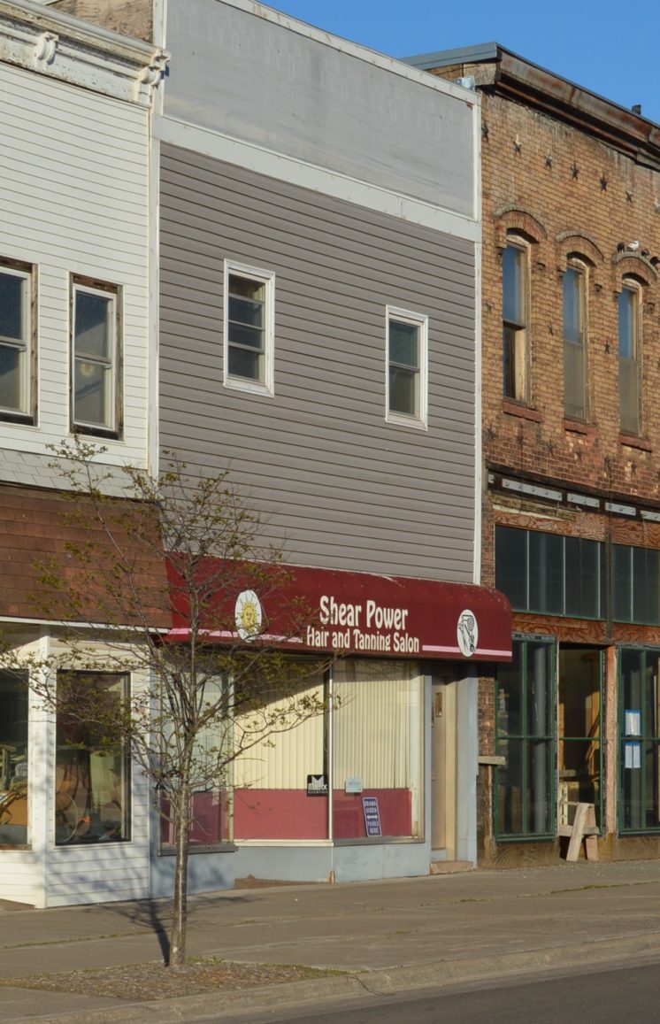 The Shear Power Hair and Tanning Salon closed in 2014.