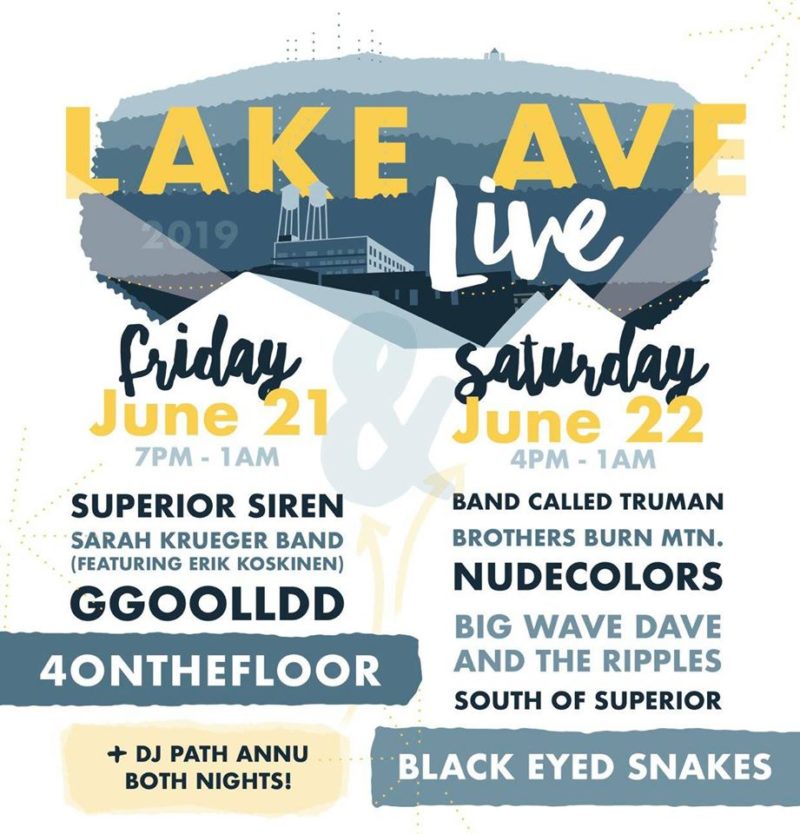 Lake Ave Live 2019 Perfect Duluth Day