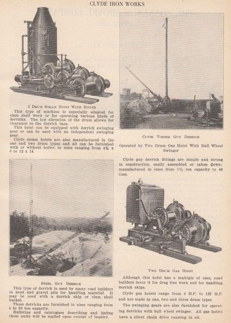 1927 Clyde Iron Works Duluth Ad 2