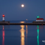 Video: Summer Solstice Full Strawberry Moon over Lake Superior
