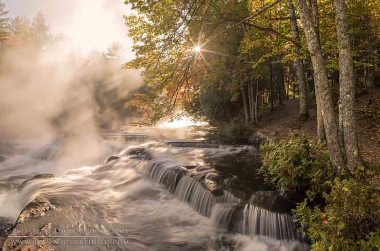 "Magical Morning" - captured at Bond Falls in Paulding, MI