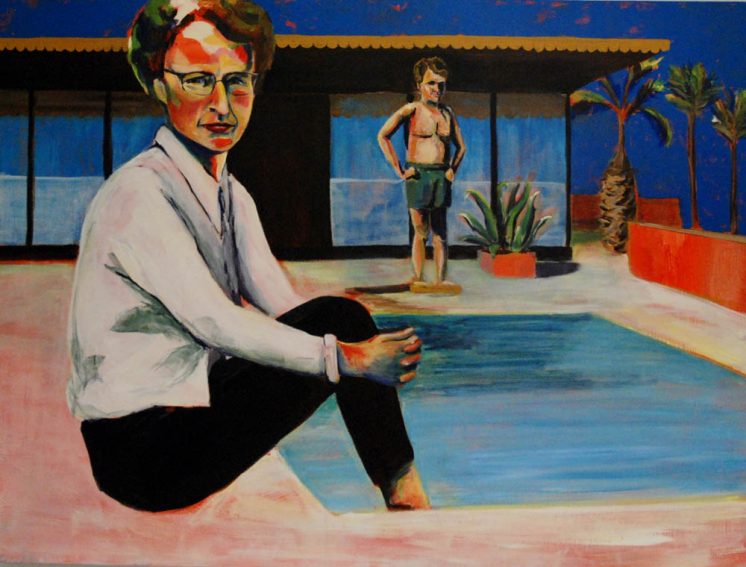Marylin: Acrylic on Canvas, 40 x 60”