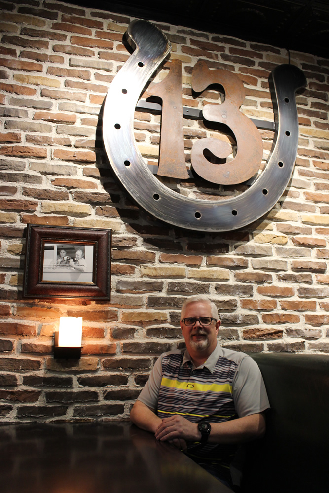 Ken Wilson, General Manager for Duluth's Lucky's 13 Pub