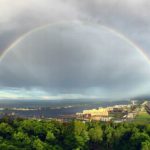 Reflection, refraction, dispersion: Duluth rainbow pics