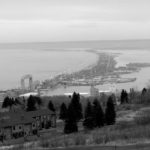 View of Minnesota Point from Duluth Hilltop