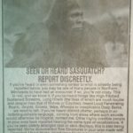 “Seen or Heard Sasquatch? Report Discreetly.”