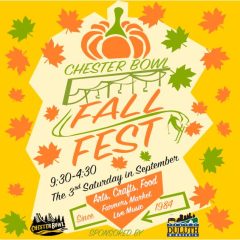 Fall Fest Square sign