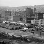 Warehouse District and Downtown Duluth circa 1905