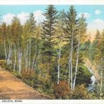 Postcard from Congdon Park in 1940