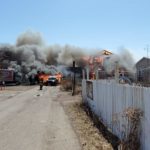 Fire in Grand Marais: Crooked Spoon Cafe engulfed