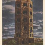 Postcard from Enger Memorial Tower in 1950