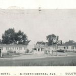 Postcard from the Central Motel in West Duluth