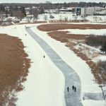 Riverbend Skate Path in Warroad