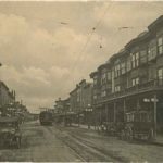 Postcard from Third Avenue in Hibbing, 1921