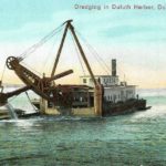 Postcard from Dredging in the Duluth Harbor
