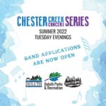 Chester Creek Concert Series 2022 band applications sought