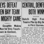 Duluth Kelleys defeat the Green Bay Packers in 1922
